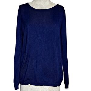 Navy Blue Lightweight Sweater Size XL